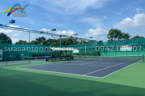 Dự án thi công sân tennis Quang Phúc ở Dĩ An