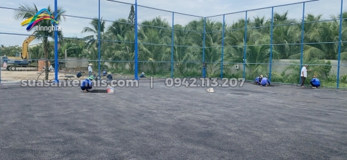 Tín Nghĩa khởi công dự án sân tennis tiêu chuẩn quốc tế cho...
