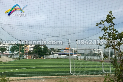 Thi công 1 sân bóng đá cỏ nhân tạo nhà máy Ba Son, Vũng Tàu