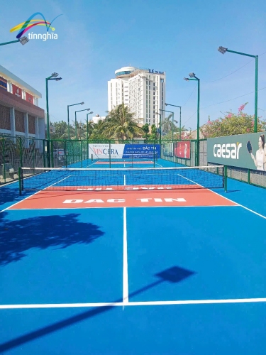 HOÀN THÀNH 7 SÂN PICKLEBALL CHO CÔNG TY ĐẮC TÍN - PHÚ YÊN