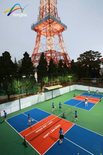 HOÀN THIỆN DỰ ÁN SÂN PICKLEBALL TẠI VNPT LÂM ĐỒNG