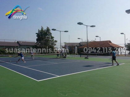 Ho May -Vung Tau Tennis Court Construction - The year 2014