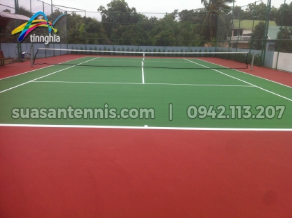 Project Tennis Court for a Villa at District 9