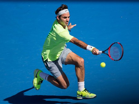 "Tàu tốc hành" Federer bị chặn đứng