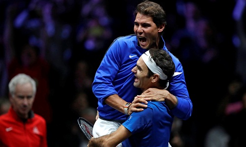 Tuyển châu Âu thắng Laver Cup nhờ Federer và Nadal sát cánh