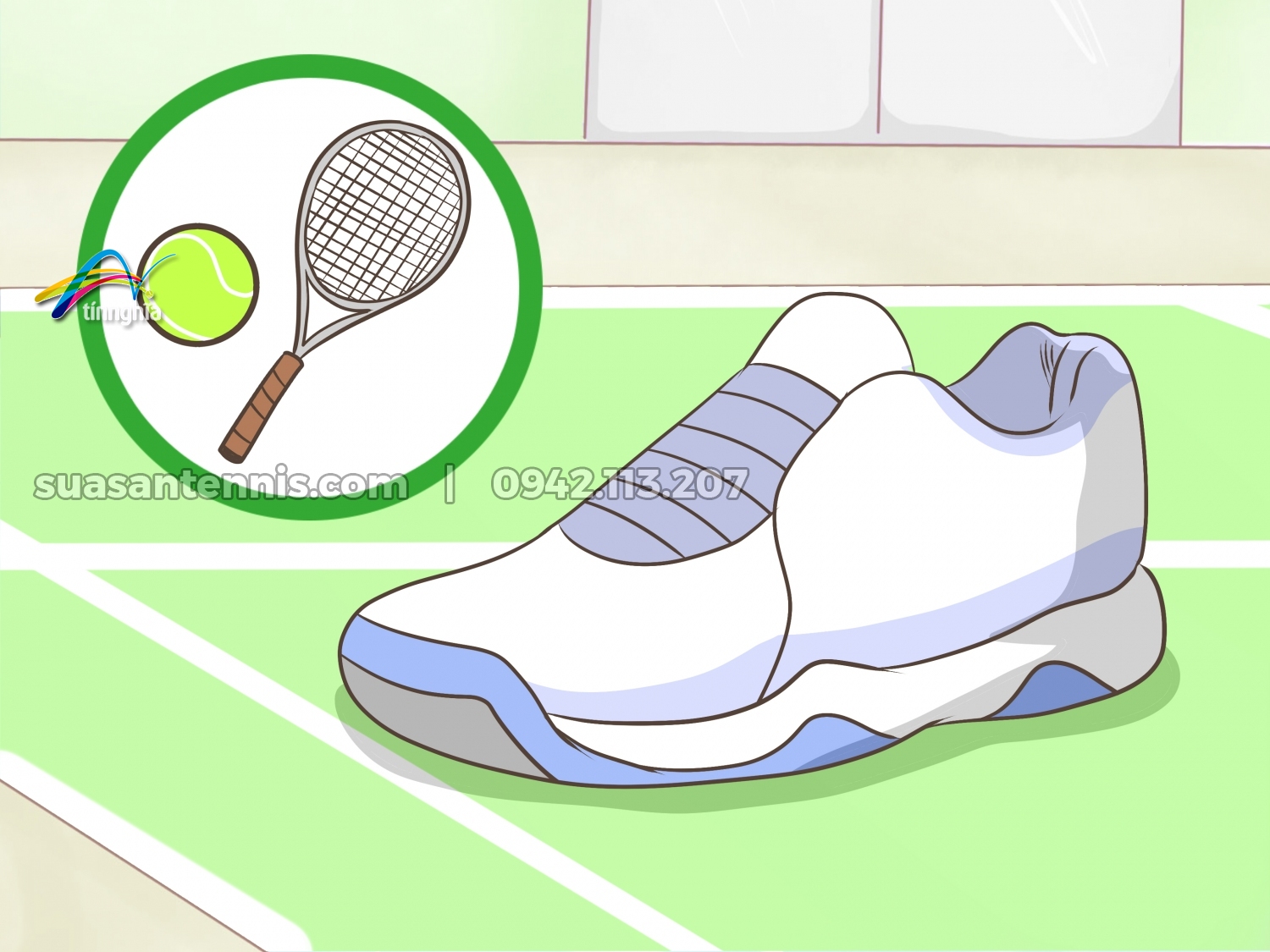 Cách chọn gìay thi đấu tennis (phần 1)