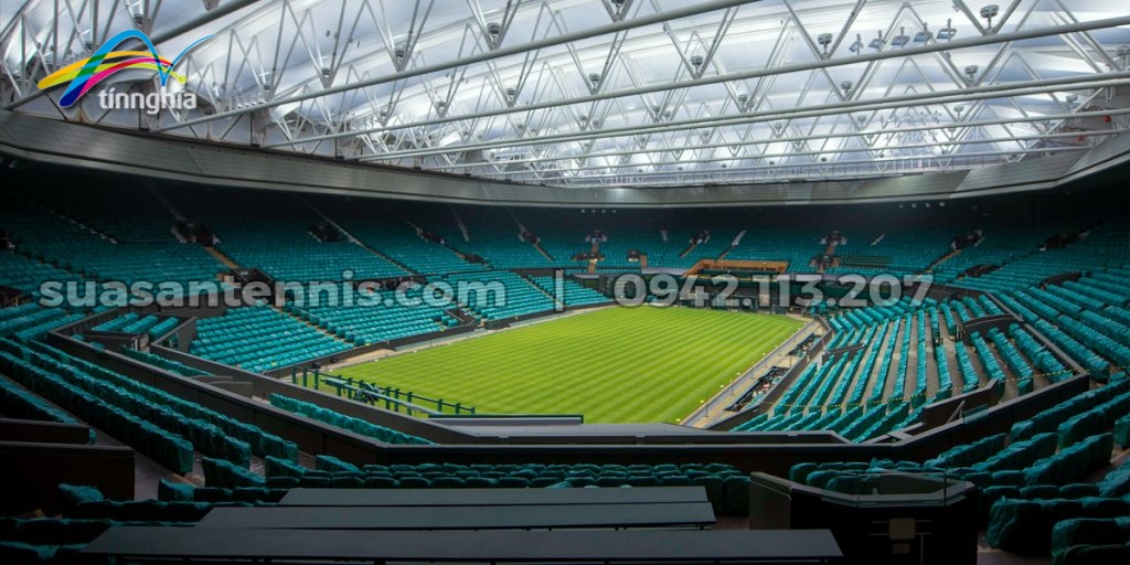 Sân tennis Center court at Wimbledon