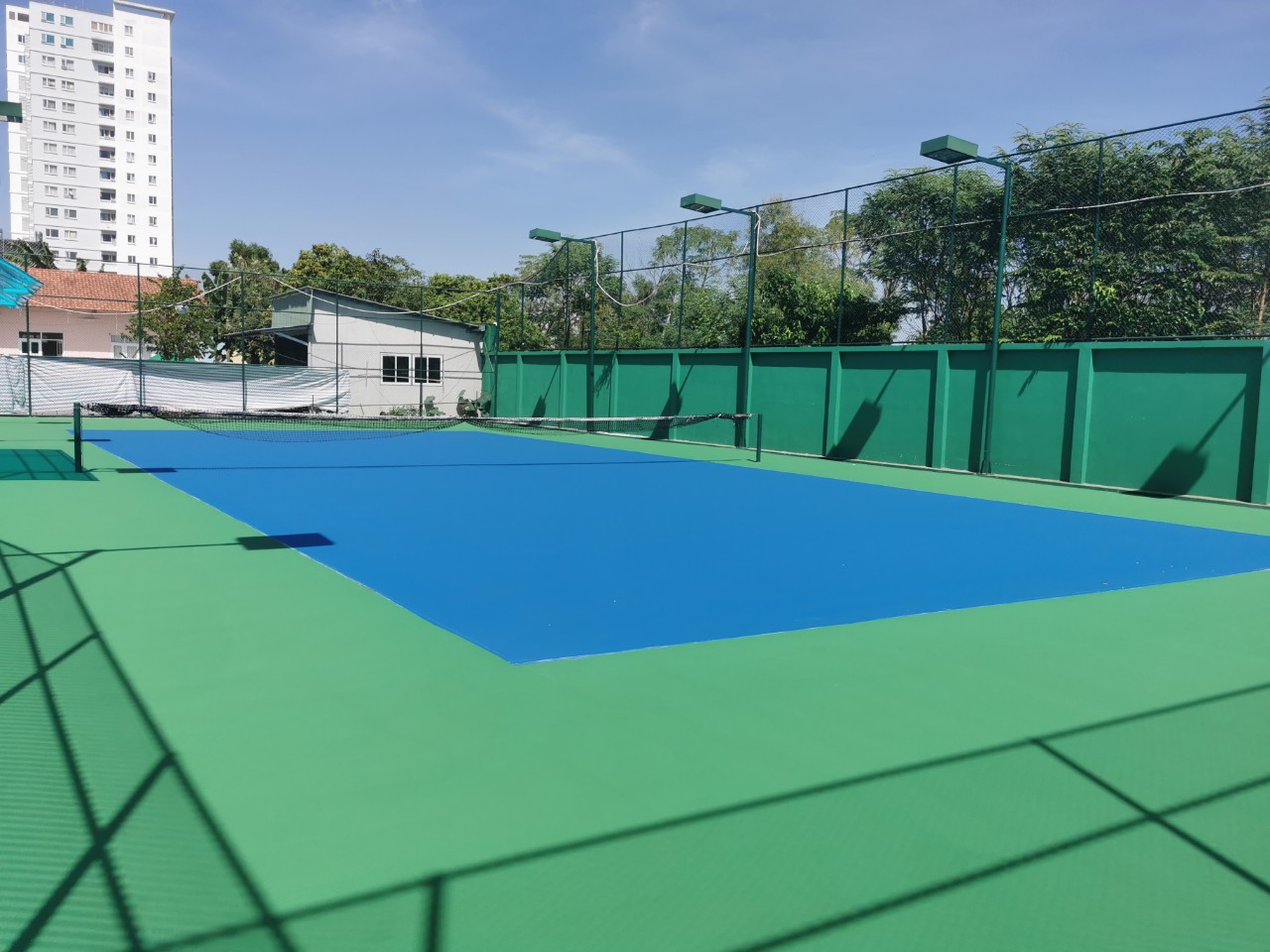 Sửa Chữa Sân Tennis ở Huỳnh Tấn Phát Nhà Bè